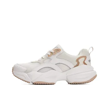 PONY NS501 Low Top Chunky Sneakers Unisex Beige