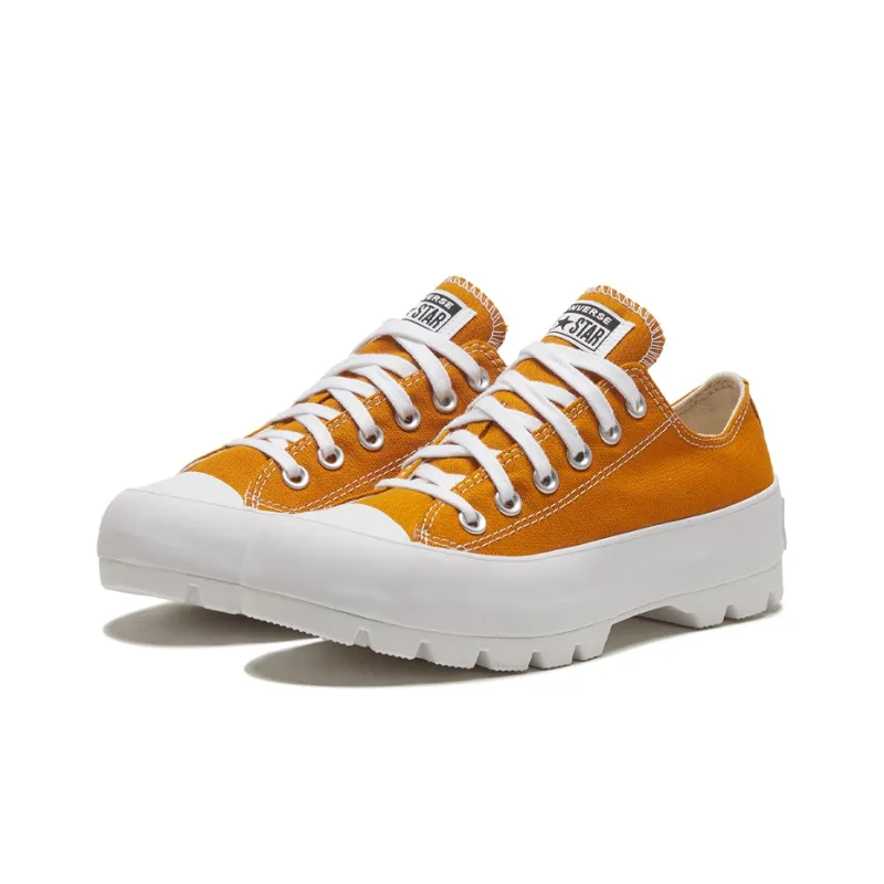 Converse Women's Chuck Taylor All Star Low 'Seasonal Lugged Saffron Yellow' Women's-2