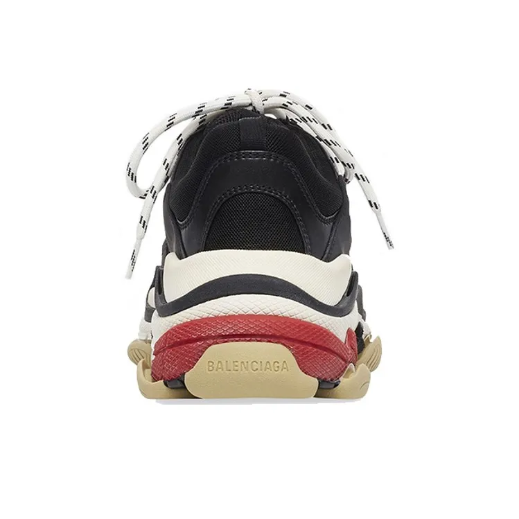 Balenciaga Triple S Sneaker 'Black Red'-4