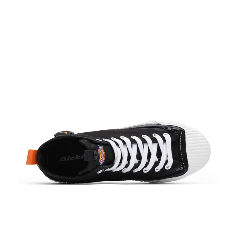 Dickies Canvas Shoes Men High Top Black-2