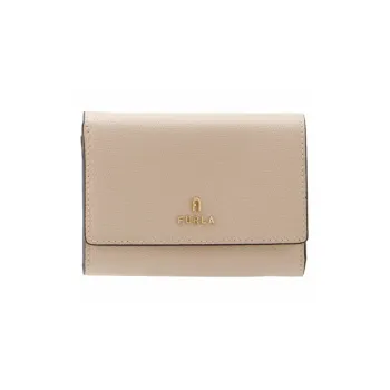 Furla Cow Leather Wallet Regular Women's Beige
