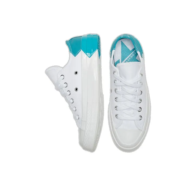 Converse Chuck 1970s White Blue Women's-3