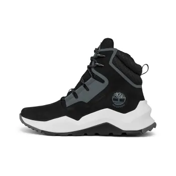 Timberland Madbury Side Zip Waterproof Boot 'Black Nubuck'