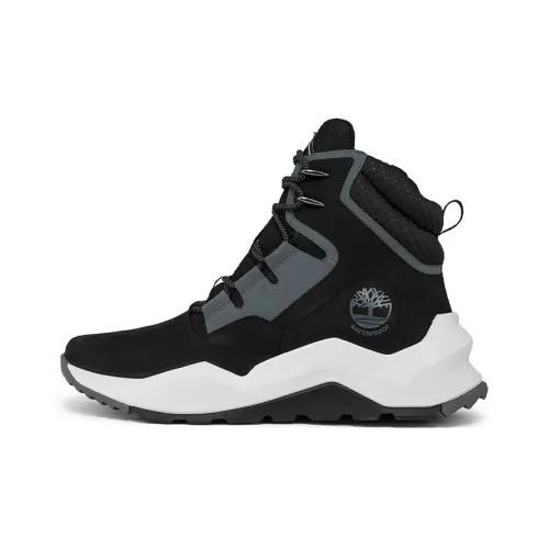 Timberland Madbury Side Zip Waterproof Boot 'Black Nubuck'