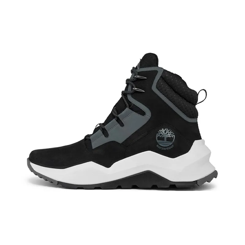 Timberland Madbury Side Zip Waterproof Boot 'Black Nubuck'-0