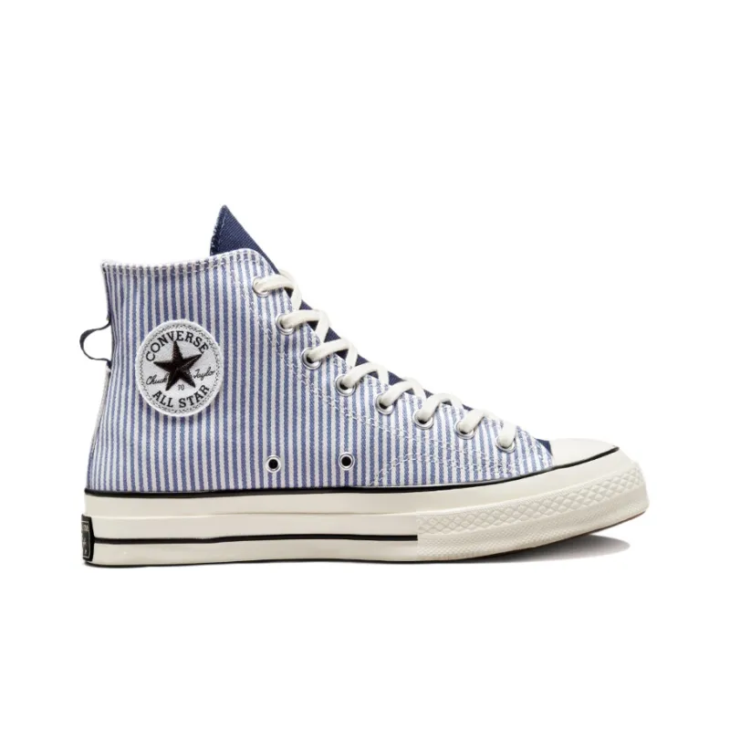 Converse Chuck Taylor All Star 70 Hi Hickory Stripe Washed Indigo-1