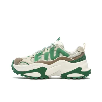 FILA CELLA Cushioning Low Top Chunky Sneakers Women's Light Pea Green