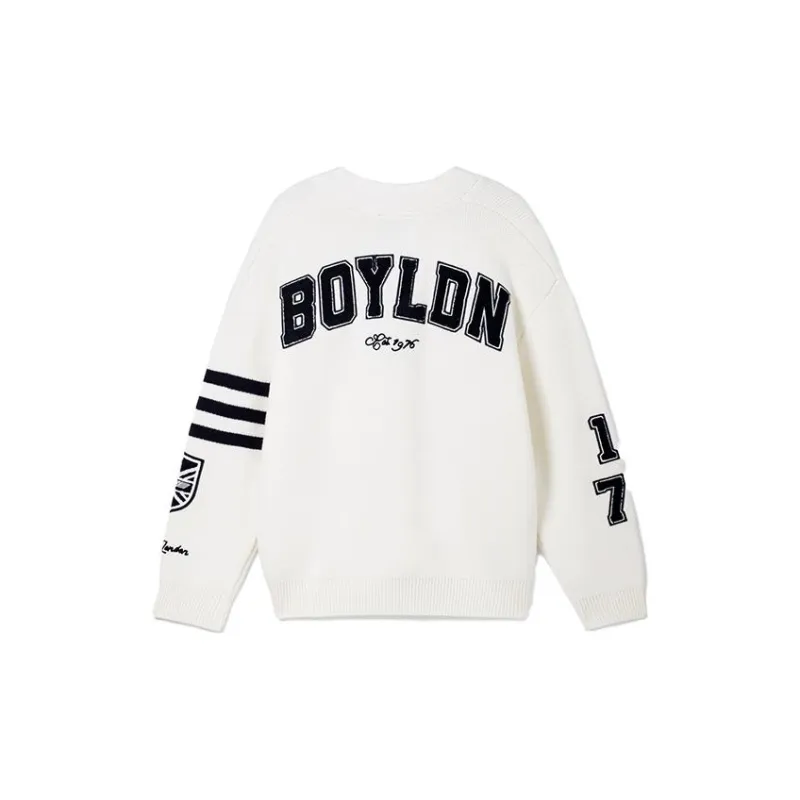 Boy London Knitwear Unisex Ecru-1