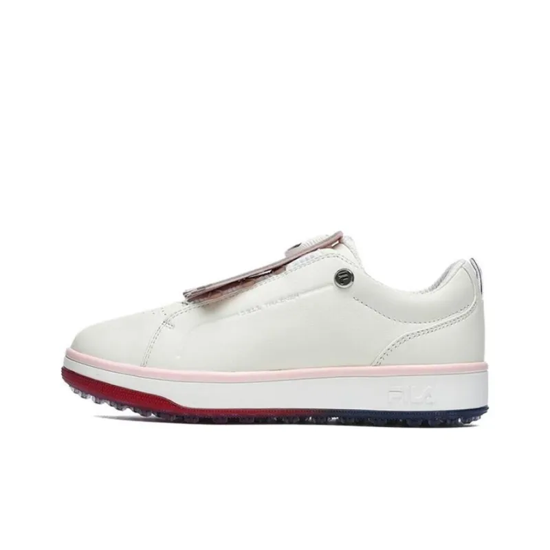 FILA GF 1911 Trainer Golf Shoes Women's Low Top Gray White-0