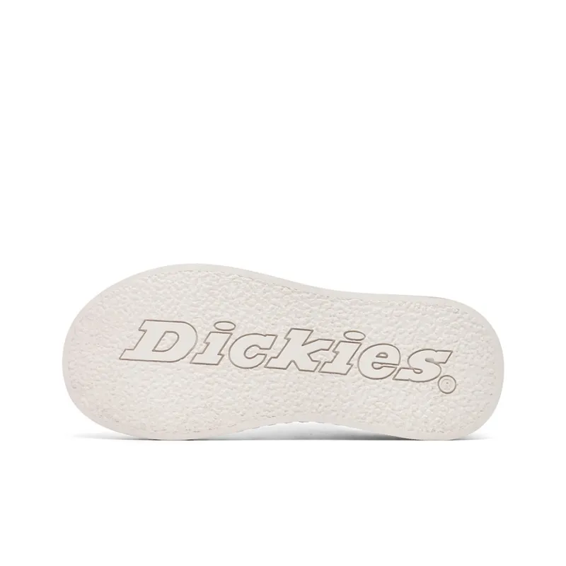 Dickies Low Top Canvas Shoes Women's White Peach Pink-5