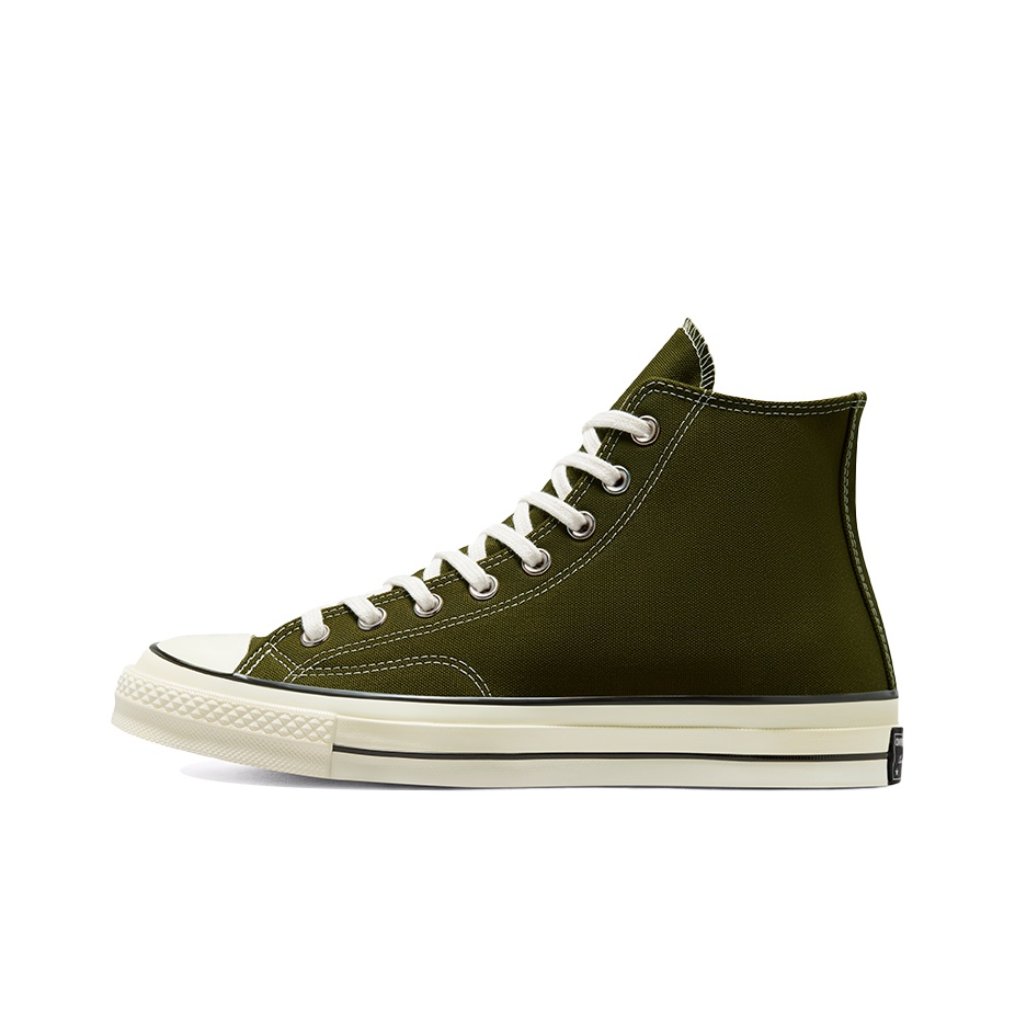 Olive green chucks on sale