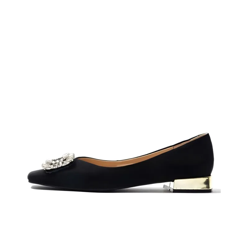 STEVE MADDEN Casual Single Shoes Women's Black-0