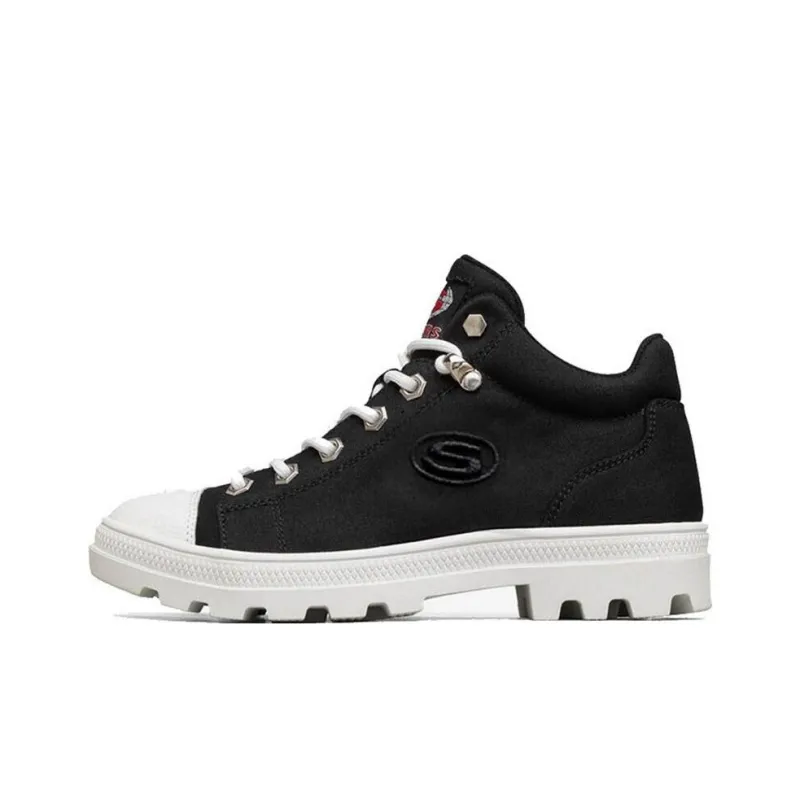Skechers Jeremy Ville X Skechers Roadies High Top Sneakers Black Women's-0