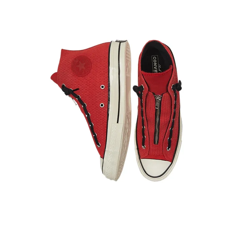 Chuck 70 Converse Zip High 'University Red'-3