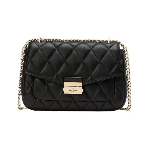 Kate Spade Leather Crossbody Bag Shoulder Bag Women's Black