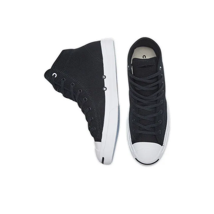 Converse Jack Purcell Hi 'Black White'-3