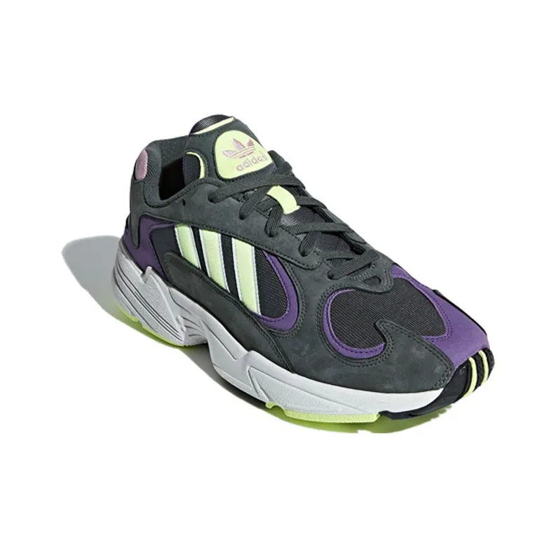 Adidas Yung 1 Legend Ivy Hi Res Yellow-1