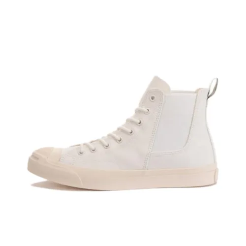 Converse Jack Purcell Hi Sidegore RH White