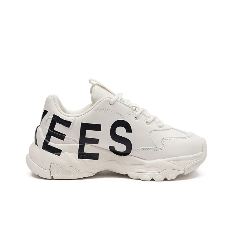 MLB Big Ball Chunky P Mega Wear Resistant Slip Resistant Support Low Top Chunky Sneakers Unisex White-1
