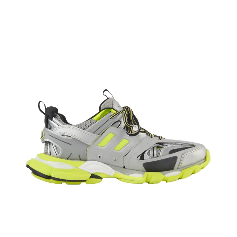 Balenciaga Track Silver Neon Yellow-1
