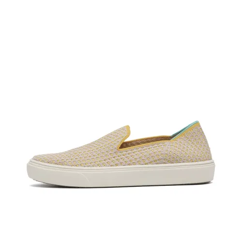 PACO GIL Women's Casual Shoes Women's Low-Top Light Yellow