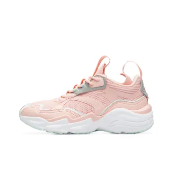 Anta Height Increasing Low Top Chunky Sneakers Women's Pink