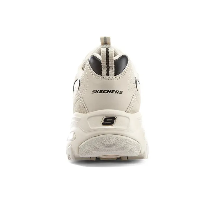 Skechers D'Lites 1.0 'White Black' Women's-3