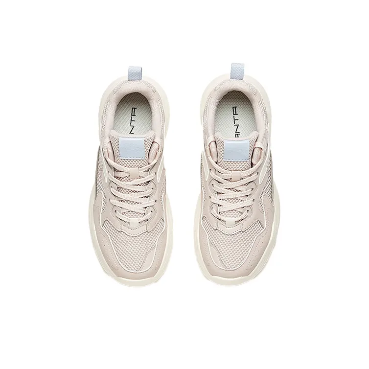 ANTA Chunky Sneakers Women's Low Top Lotus Gray-2