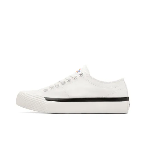 Dickies Canvas Shoes Unisex Low-Top White