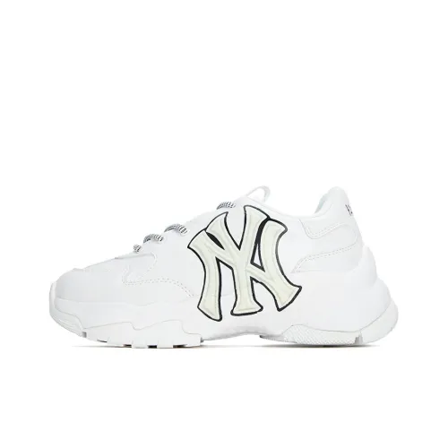 MLB Big Ball Chunky Chunky Sneakers Unisex Low-Top Off White