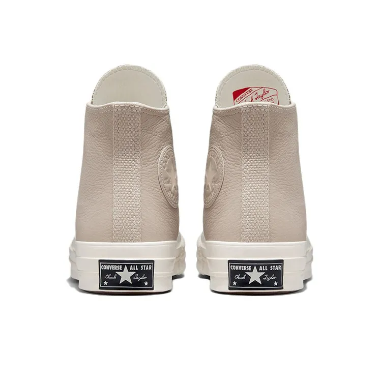 Converse 1970s Chuck 70 Earthy Neutrals Wear-Resistant High-Top Canvas Shoes Unisex Gray-4