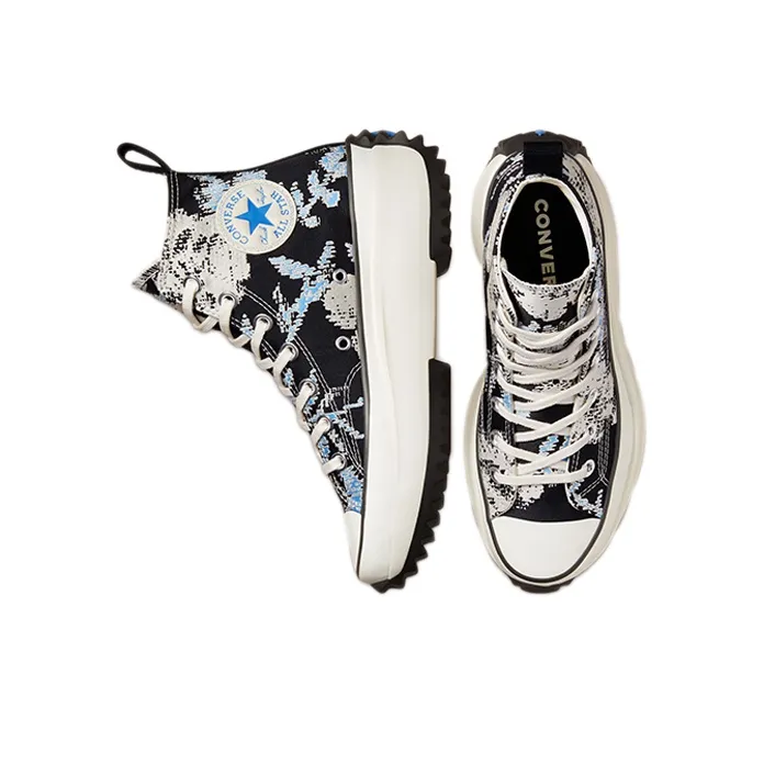 Converse Run Star Hike Hi Floral Fusion University Blue-3