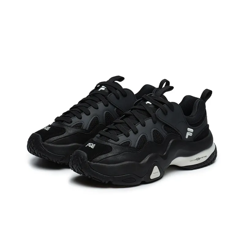 FILA FUSION Scud Shoes 'Black White'-1