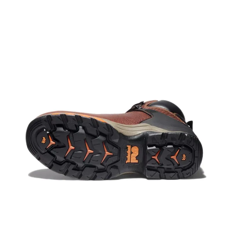 Timberland Hypercharge 6 Waterproof And Wear resistant Short Outdoor Boots Men's Black Red-3