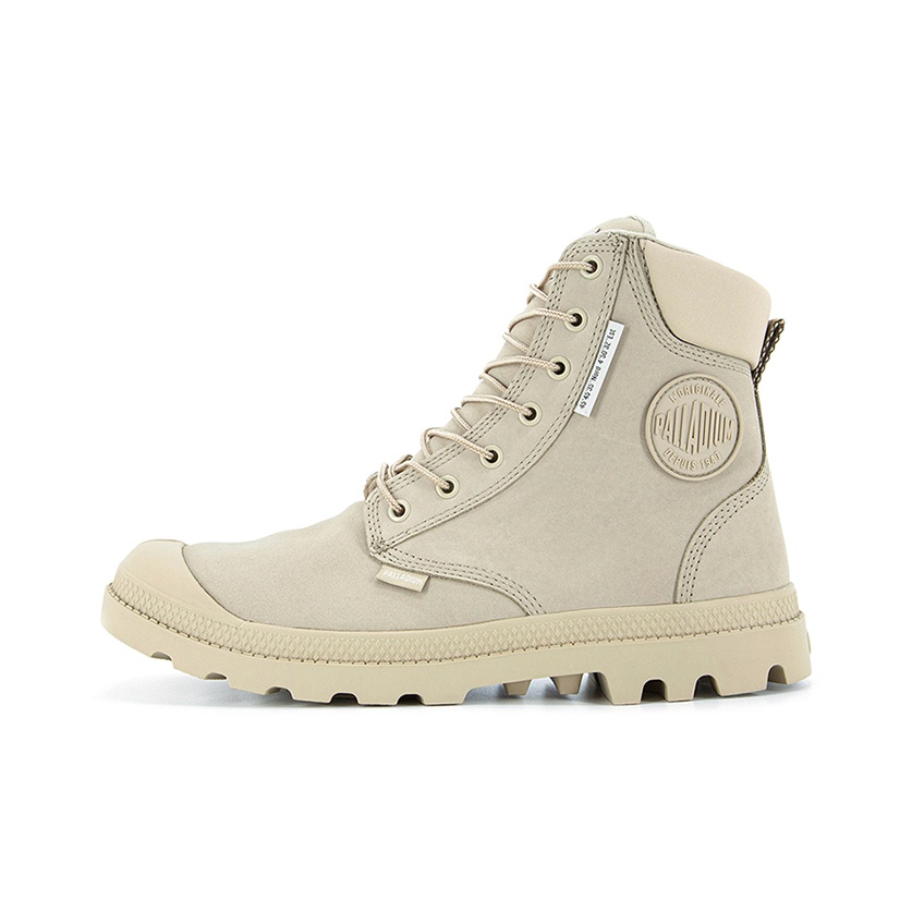 Palladium boots beige best sale