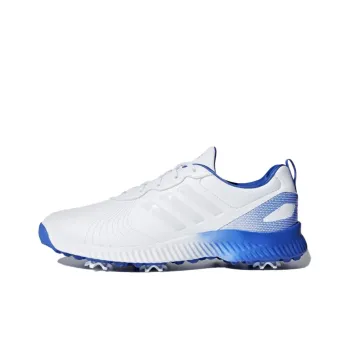 Adidas Response Bounce Golf Cushioning Anti-Slip And Wear-Resistant Low-Top Golf Shoes Women's White Blue