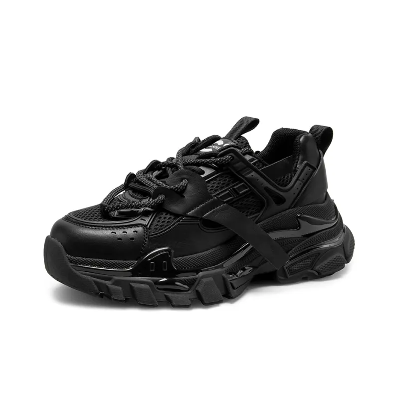 C°BANNER Low Top Chunky Sneakers Women's Black-2