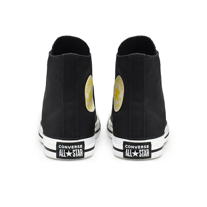 Converse Chuck Taylor All Star High 'Smiley Face Black'-4
