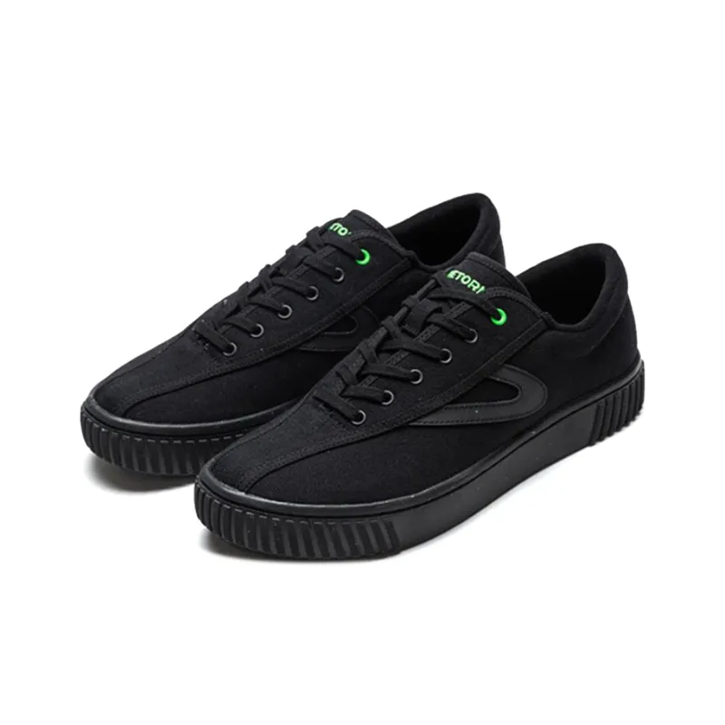 TRETORN Nylite Plus Bloom Anti-Slip And Wear-Resistant Lightweight Low-Top Canvas Shoes Men's Black-2