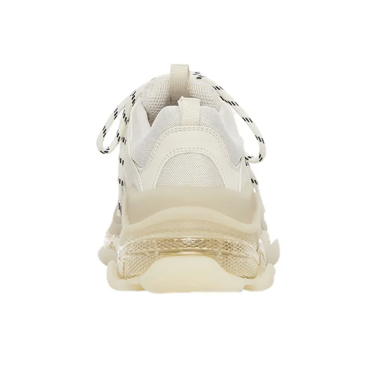 Balenciaga Triple S Clear Sole Beige-3