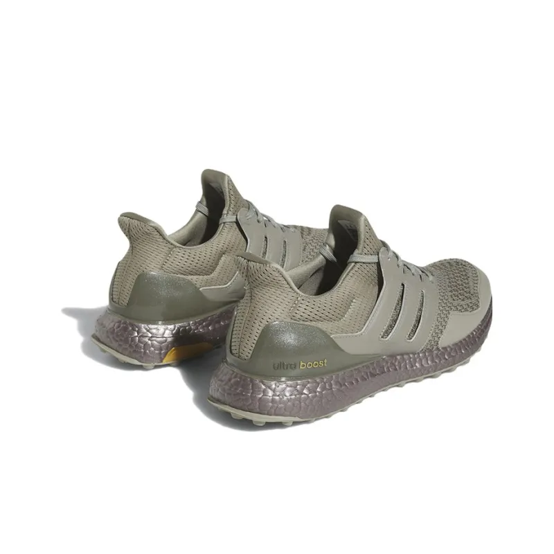 Adidas Ultra Boost Spikeless Golf Silver Pebble Olive Strata-3