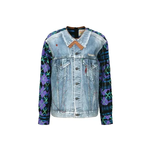 ANDERSSON BELL Denim Jackets Women's Multicolor