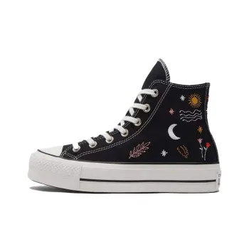 Chuck Taylor All Star Women's Converse Platform High 'It's Okay To Wander Black' Women's