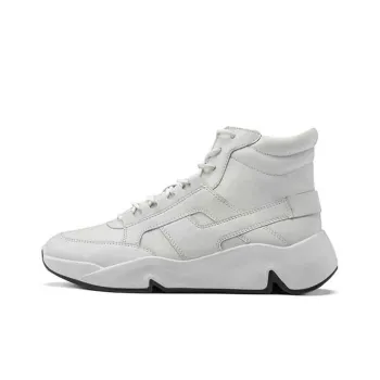 Ecco Tide Fun Chunky Sneakers Men High Top White