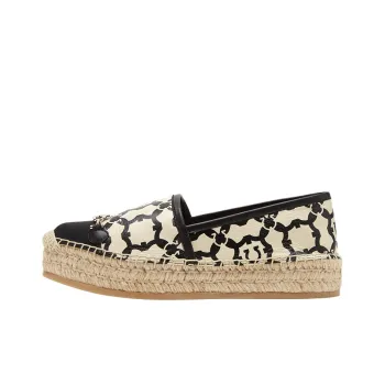FERRAGAMO GANCINI Women's Casual Shoes Women's Black Light Brown