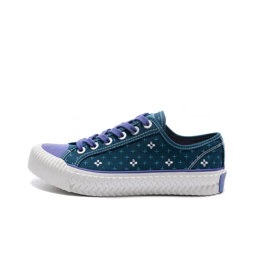 Excelsior Canvas Shoes Women's Low-Top Maya Blue