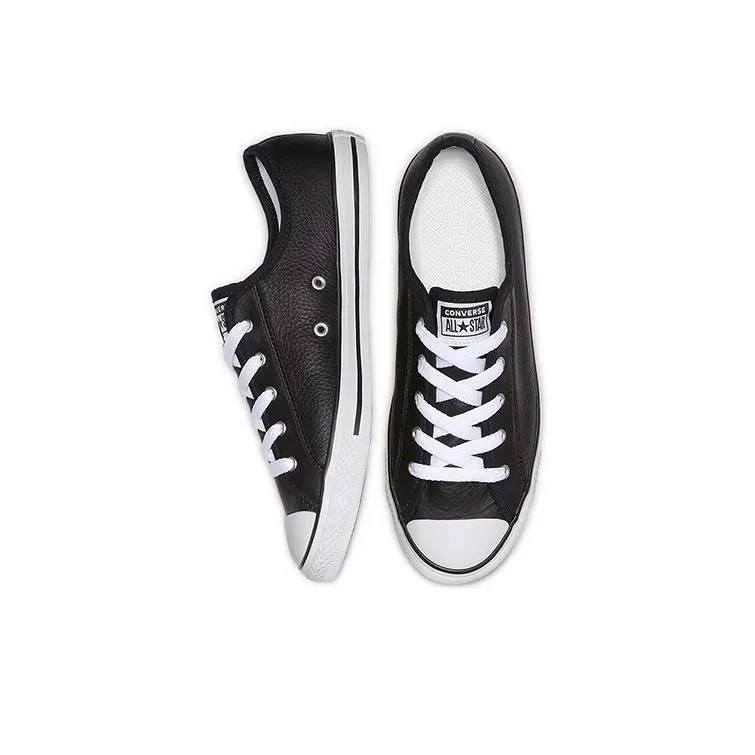 Converse Chuck Taylor All Star Dainty Low Shoes Black/White Women's-3