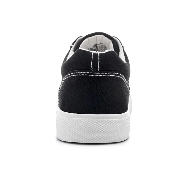 Warrior Breathable And Lightweight Low Top Canvas Shoes Women's Black-2