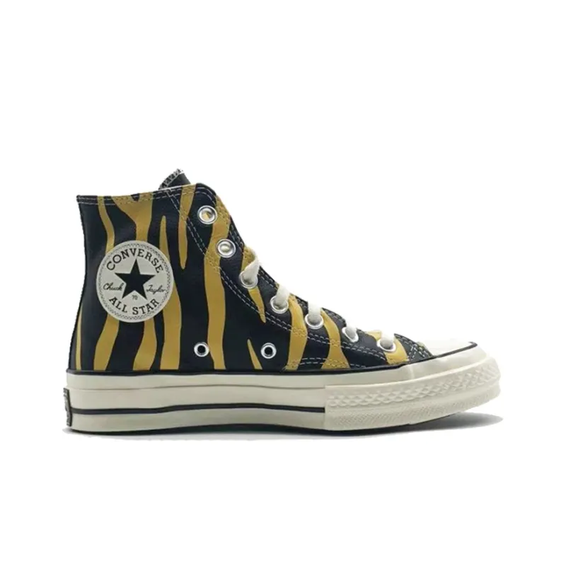 Converse Chuck Taylor All Star 70 Hi Archive Print Sulfur Zebra-1
