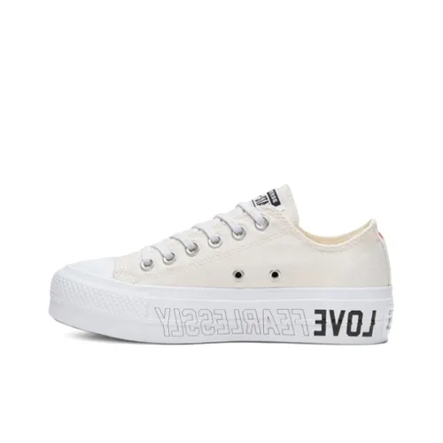 Converse Chuck Taylor All Star Women's Lift Low 'Love Fearlessly'